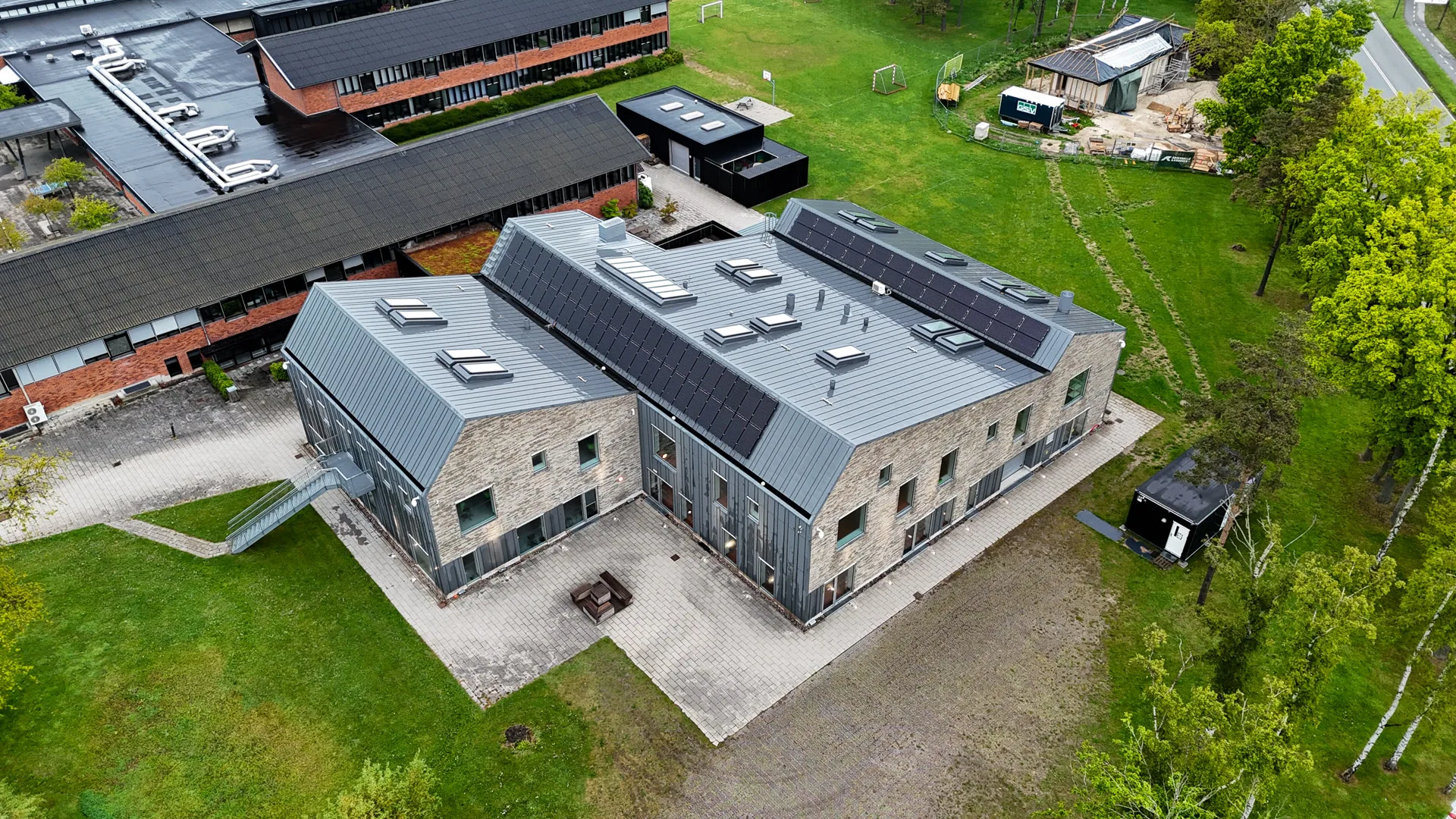 CELF Business og Sciencehus – byggeriet set udefra
